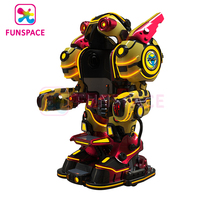 Robot électrique interactif Funspace pour adultes et enfants, idéal pour les centres commerciaux extérieurs - Nouveauté en vente