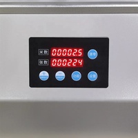 Bas prix BSC R350 comptage automatique rouleau à rouleau étiquette compteur Machine thermique étiquette imprimante rebobineuse
