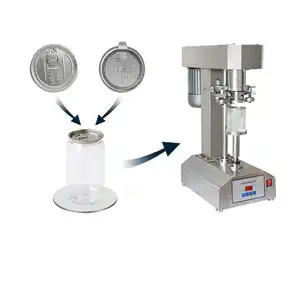 High Quality Pet Bottle Sealing Machine Plastic Bottle Canning Seamer Can Sealer For Tin Can