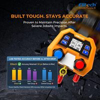 Manomètre numérique Elitech pour systèmes de climatisation et de réfrigération HVAC, réfrigérants R410A/R454B/R32/R134, pression et température