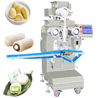 Machine à faire des glaces et des Daifuku japonais en pâte de mochi avec moteur, en acier inoxydable de qualité alimentaire, automatique, pour les petites entreprises