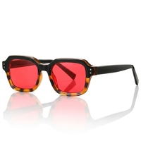 Lunettes optiques anti-lumière bleue de forme rectangulaire, monture TR90, couleurs jaune, orange, rouge, adaptées à toutes les formes de visage, OEM ODM