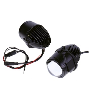 2 Inch Led Fog/driving <b>Lights</b> Headlight Led <b>Projector</b> Lens for Jeep-toyota Universal Fog Lamp Blue Lens - Product Image 2