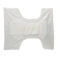 Macrocare pannolini per adulti monouso/pannolini spessi in puro cotone con retro in plastica ad alto assorbimento stampata