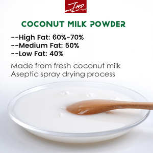 USA/EU guda-berbasis tanaman 100% bubuk susu kelapa kering lemak rendah alami murni - Product Image 3