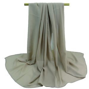 Lenço de chiffon para mulheres, lenço <span class=keywords><strong>hijab</strong></span> de alta qualidade com encaixe personalizado - Product Image 3