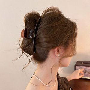 Elegante Pinza Grande de Acetato Hecha a Mano para Mujer, para Peinados de Moño, Estilo Vintage Chic, Adorno para el Cabello, Regalo para Bodas y Fiestas - Product Image 5
