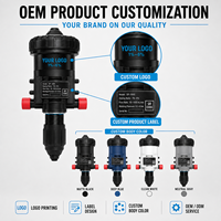 Pompe doseuse hydraulique OEM pour bétail, injecteur de produits chimiques et de médicaments alimenté par l'eau, réglable de 1% à 6%