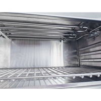 Grill électrique professionnel Heavybao en acier inoxydable, machine à rôtir haute efficacité, appareil de cuisine 2000W 220-240V