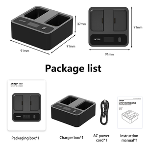 Cargador Inteligente LKTOP WB37 de 72W con Puerto USB-C y Pantalla para Baterías DJI WB37 - Product Image 5
