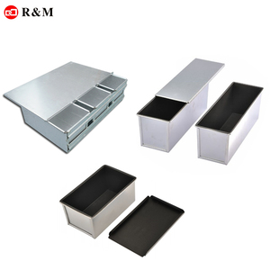 Plateaux de cuisson rectangulaires en <span class=keywords><strong>aluminium</strong></span>, 2 pièces, pour four, à pain, boulangers, ensemble d'ustensiles de boulangerie - Product Image 6