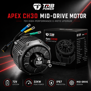 Kit di Aggiornamento Motore Elettrico TRB APEX CH30 72V 32KW per Moto Elettriche ad Alta Velocità <span class=keywords><strong>e</strong></span> Moto da Fuoristrada - Product Image 1
