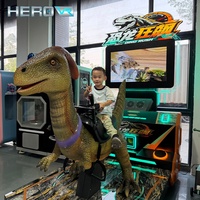 Machine de tir VR à mouvement dinosaure HEROVR à fort rendement pour attraction touristique