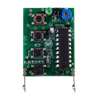 Télécommande de porte de garage REMOCON RMC-600 LRT-1 compatible 280 MHz à 450 MHz, code fixe, émetteur de portail électrique