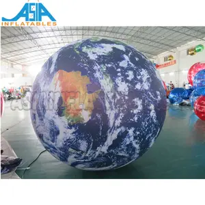 3M Géant Gonflable De Globe De Terre Gonflable De Ballon Neuf Planète Ballons - Product Image 1