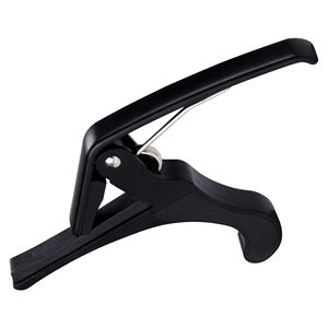 Capo ajustable de aluminio para guitarra, acabado negro, accesorio para instrumentos de cuerda de guitarra acústica - Product Image 3