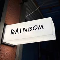 Cadre Boîte à Lumière LED en Acrylique de Haute Qualité, Enseigne Publicitaire Extérieure Murale avec Logo 3D