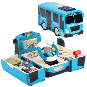 Offre Spéciale autobus scolaire Puzzle jouet éducatif Simulation jeu de volant en plastique voiture cadeau pour 5-7 et 8-13 ans unisexe - Product Image 3