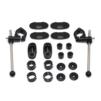 Nouveau déflecteur d'air universel en plastique ABS pour pare-brise de moto de petite taille pour Kawasaki Suzuki Yamaha