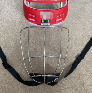 Fabrication irlandaise de protection en acier inoxydable Kilkenny Irlande Casque de hockey et de hurling avec accessoires - Product Image 6