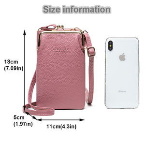 Mochila Impermeable para Mujer, para Camping, de Material PU Suave, con Pantalla Táctil para Celular, Correa de Hombro Cruzada - Product Image 2