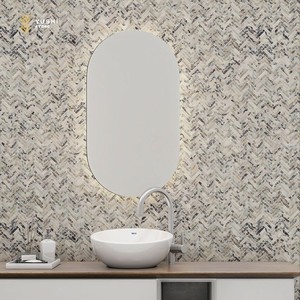 Mosaïque de marbre Calacatta Viola moderne YUSHI pour la décoration intérieure des sols et des murs - Product Image 3