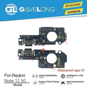 Bán buôn điện thoại di động Flex cáp sạc cổng cho Redmi lưu ý 12-5g POCO X5 5g sạc Board cổng <span class=keywords><strong>USB</strong></span> sạc cổng bộ phận - Product Image 2