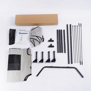 Cama Elevada con Toldo Extraíble para Mascotas, Tienda de Campaña con Toldo Extraíble, Cama Grande Personalizada para Acampar en Interiores y Exteriores, a la Venta - Product Image 4