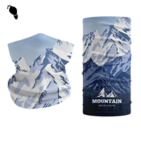 Bandana tubulaire sans couture personnalisé, anti-UV, en polyester/spandex respirant, cache-cou pour activités de plein air