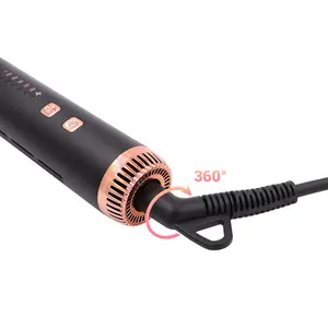 2024 New Product 2 In 1 Professional Private Label Airflow Flat Iron Hair Straightener Hair Curler For Salon