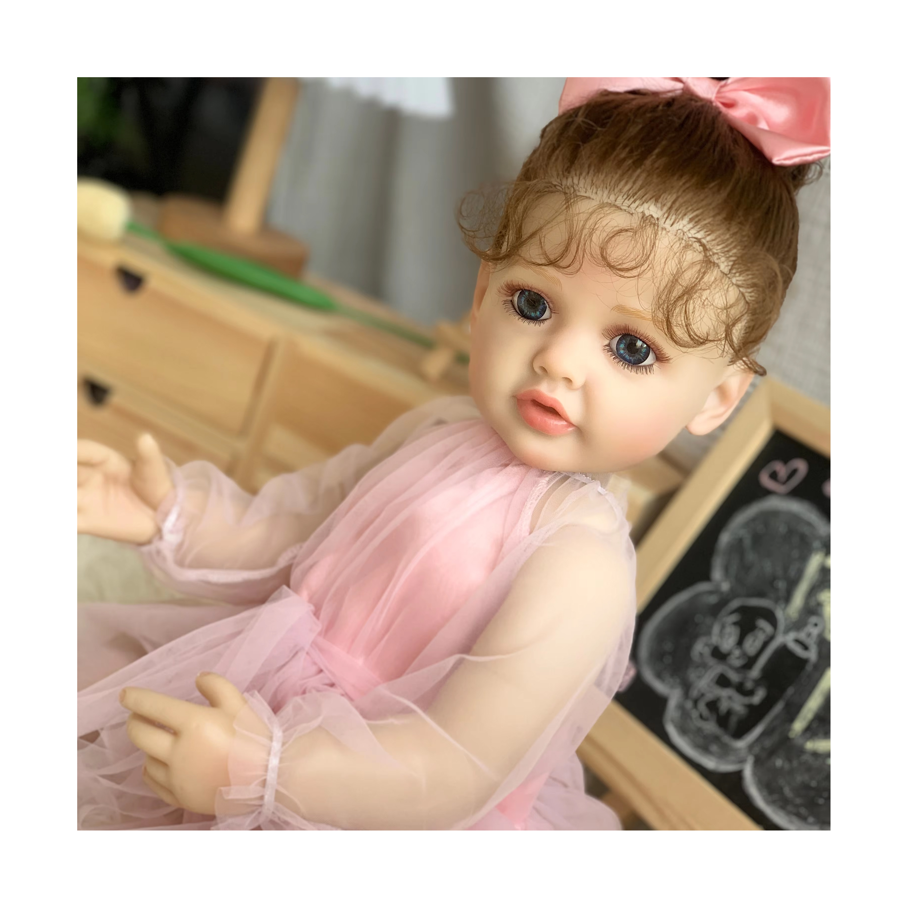 R & B, оптовая продажа, сделанный из Китая, набор для питья малышей Bebek Bambole, мягкие эластичные игровые силиконовые куклы-реборн