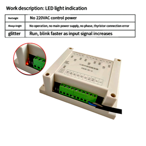 Papan Thyristor Tiga Fasa SCR Pengatur Tegangan Pergeseran Fasa Pengatur Daya PSCR-3L-A - Product Image 4