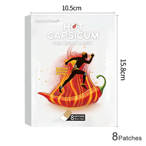 핫세일 화이난 전통 한약 경피 플라스터 패치 8개 추출물 패치 한 봉지에 통증 완화용 - Product Image 1