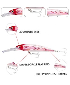 Nouvel arrivage de leurres de pêche 140mm/46g, leurres en plastique pour attraper des poissons tels que les ménés et les bars - Product Image 5