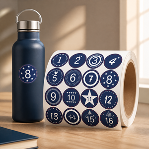 Pegatinas Personalizadas con Corte a Troquel, Decoración Cultural de Anime y Dibujos Animados, Vinilo Adhesivo de PVC, Paquete de Etiquetas al por Mayor con Logotipo Personalizado - Product Image 1