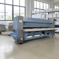 Machine de pliage industrielle automatique électrique à grande vitesse pour draps et tissus de linge, pour blanchisserie et entreprise de lavage