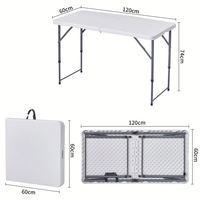 Table de camping pliante ultralégère portable pour repas en plein air, plage, cuisine en extérieur, pique-nique, camping, bateau, voyage