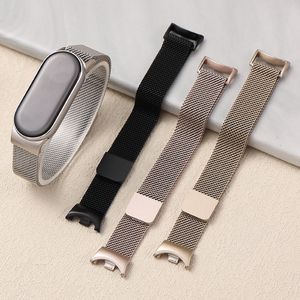 Correa de Metal Magnética de Estilo Milanesa para Xiaomi Band 8-9, Nueva, con Estilo Lujoso para Estudiantes - Product Image 1