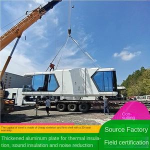 Cabine mobile de style B&B, divers modèles de maisons de camping avec vue sur la mer, villa intégrée, conception de maisons avec paysage intégré, usine - Product Image 2