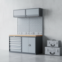 Armoires de rangement en acier personnalisables pour les systèmes d'outils de banc de travail de garage avec support OEM