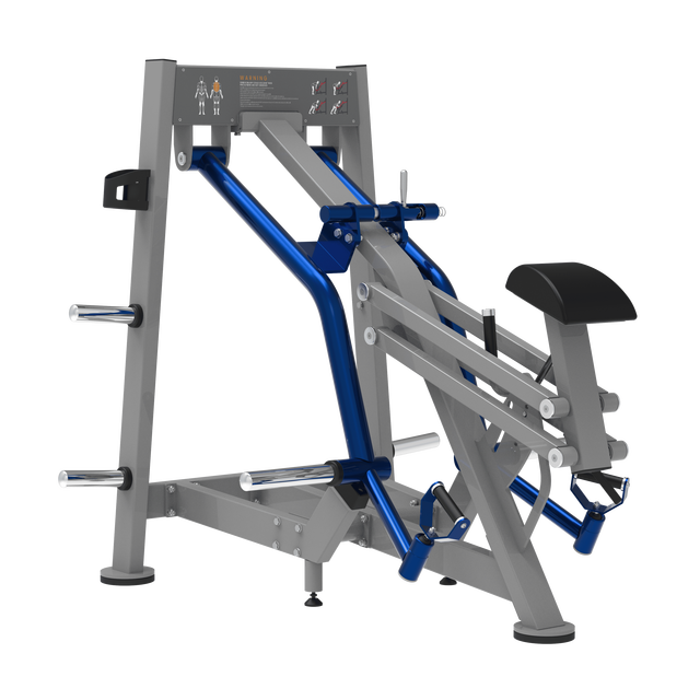 T-BAR ROW Low Row Gym Equipment Steel Plate Loaded Machines for Strength Training Functions for Arms Chest Legs Back Safety