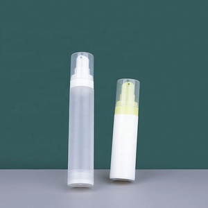 Wholesale Airless Lotion Bottle 15ml 30ml 50ml Cosmetic <b>Vacuum</b> Bottle Plastic Bottle With Spray Lotion <b>Pump</b> - Product Image 5