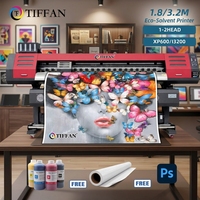 Impresora Eco Solvente Automática Tiffan de 2.5m con Cabezal Xp600 para Impresión de Publicidad Exterior, Gran Oferta