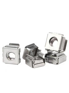 <span class=keywords><strong>Écrou</strong></span>s de château personnalisés en acier au carbone inoxydable M3 M4 8mm <span class=keywords><strong>Écrou</strong></span> à <span class=keywords><strong>cage</strong></span> ronde M8 Attaches M6 <span class=keywords><strong>Écrou</strong></span> à clip pour boîtier de serveur - Product Image 5