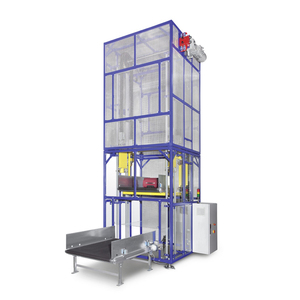 Elevador vertical personalizado de YA-VA, para almacenes de taller y centros de logística, cinta transportadora en espiral - Product Image 3