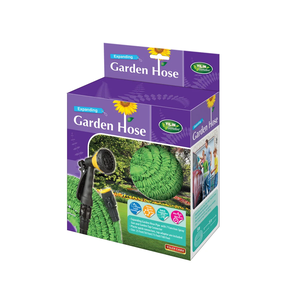 عرض رائع 25/Ft مجموعة PVC قابلة للتوسيع مع 7 نمط بندقية خرطوم الحديقة - Product Image 2