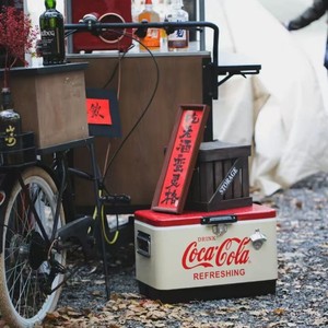 Nevera Portátil Metálica Aislada de 3-80L, Cubo de Hielo para Coche y Camping al Aire Libre, Caja de Almacenamiento en Frío para Viajes y Picnic - Product Image 4