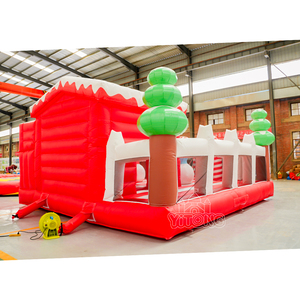 Château gonflable extérieur sur le thème <span class=keywords><strong>de</strong></span> Noël, château gonflable pour enfants, château gonflable pour enfants - Product Image 3