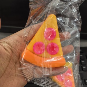 Juguete Antiestrés de Resina con Forma de Pizza de 10 cm, Varios Estilos, Juguete Sensorial Suave para Niños con Caja Exquisita, Sólido, Sin Líquido, Sin Gel - Product Image 5