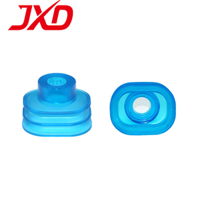 JXD FG18PVC-50 FG23PVC-50 SPB2-40-P Ventilador de silicone ondulado a vácuo de três camadas azul verde - Product Image 3